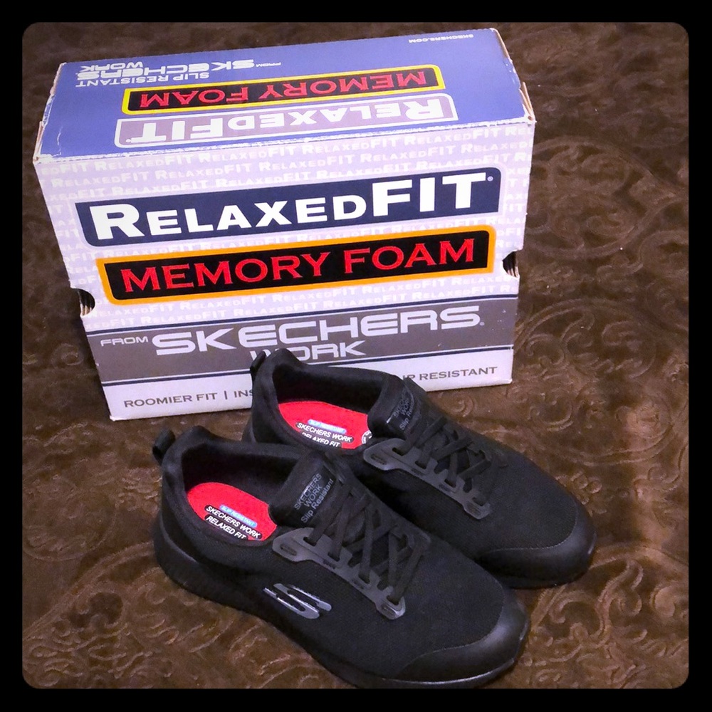 Slip resistant Skechers work shoe. Women’s size 7